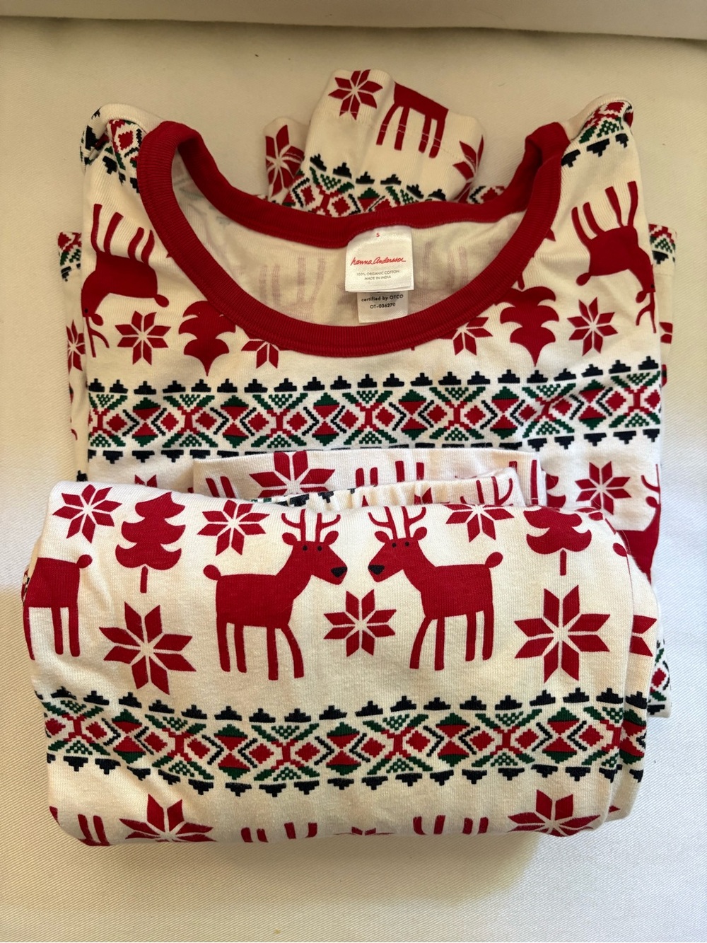 Hanna Anderson Christmas pajamas